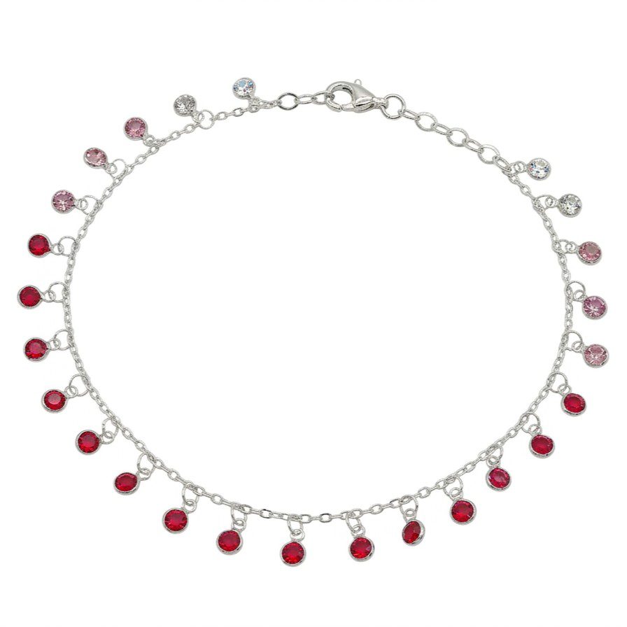 pulsera-tobillera-plata-felicite-plateado-mar-rojo-rosa-dos-colores-circonitas-gioccosilver
