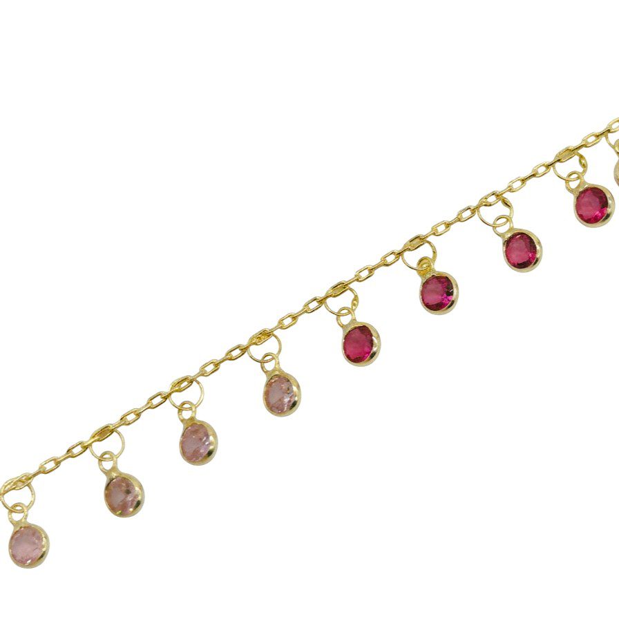 pulsera-tobillera-plata-felicite-plateado-mar-rojo-rosa-dos-colores-circonitas-gioccosilver