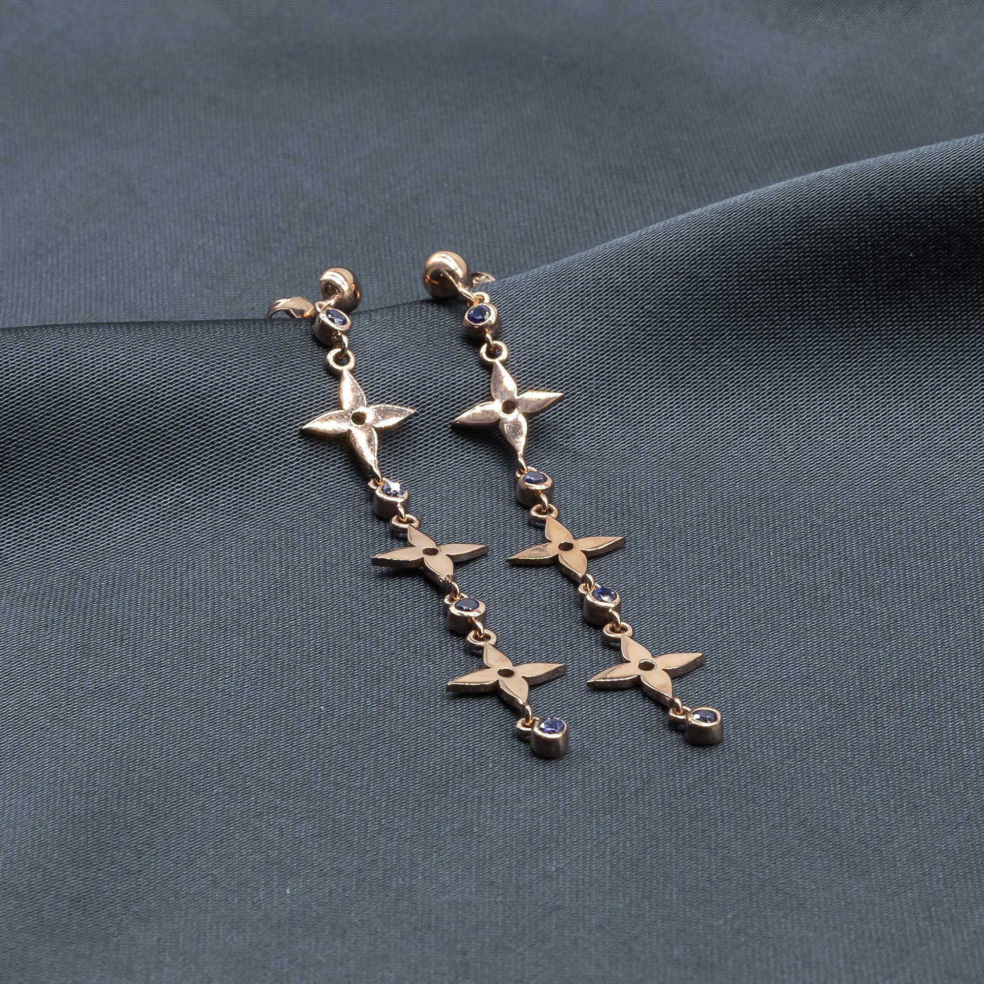 pendientes-de-plata-oceana-dorado-estrellas-morado-circonitas-cuelgan-cualquier-ocasion-gioccosilver