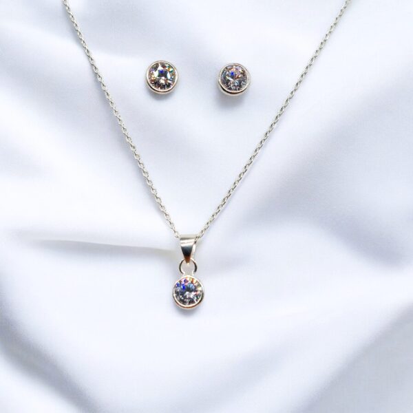 Joyas de plata blanca