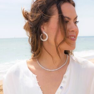 Joyas de plata blanca