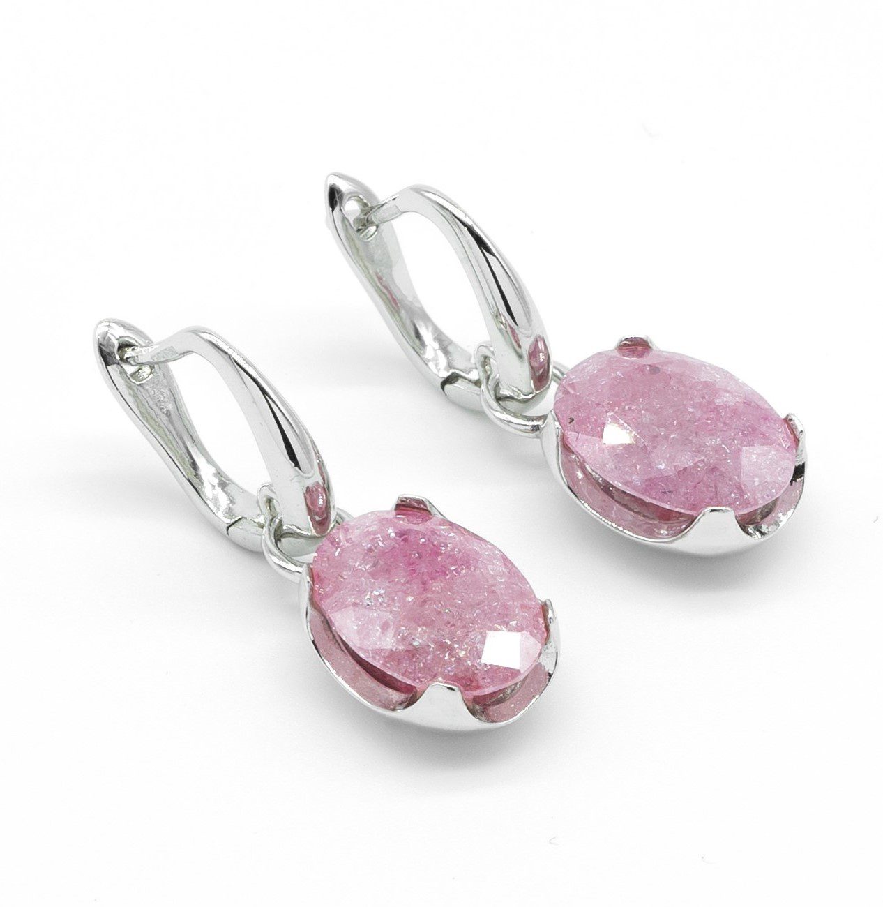 pendientes-de-plata-mar-rosa-claro-plateado-cualquier-ocasion-gioccosilver