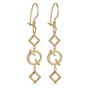 pendientes-giocco-funk-plata-de-ley-925-rodio-dorados-dise&ntilde;o-exclusivo-originales-cuelgan-mucho-movimiento-cierre-gancho-con-seguridad-largo-total-5-centimetros-gioccosilver